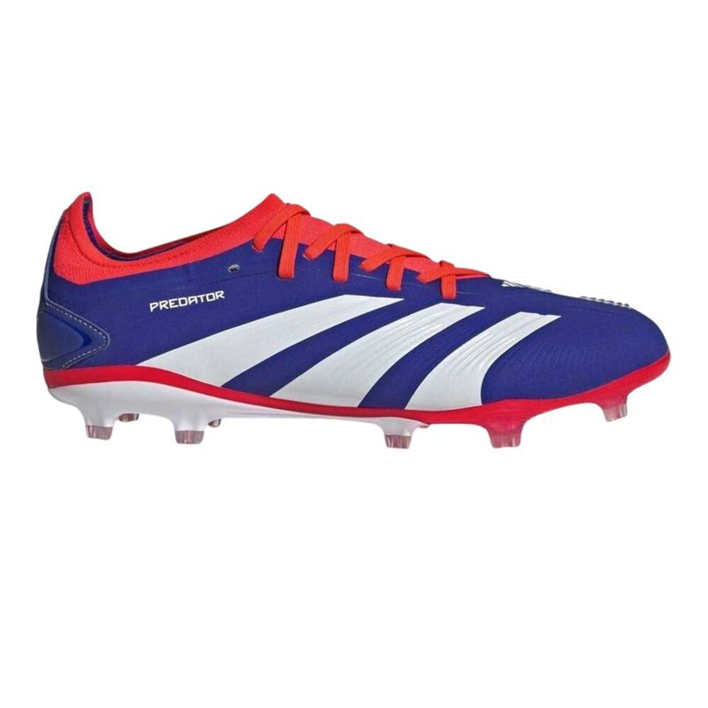 Adidas Mens Predator 24 Pro Firm Ground Football Boots / Blue/White/Red
